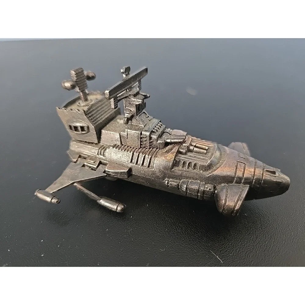 Vintage Copper Pencil Sharpner Buck Rodgers Flash Gordon Style Spaceship